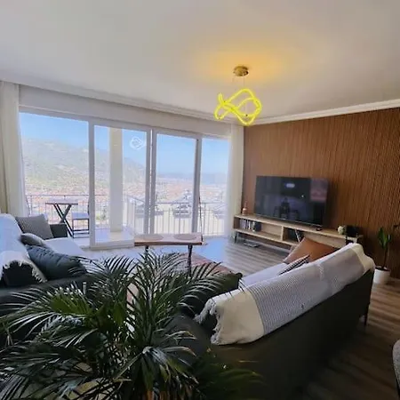Apartmán Luna House - Manzara, Jakuzi, 4 Yatak Odasi *