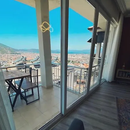 Luna House - Manzara, Jakuzi, 4 Yatak Odasi Apartmán Fethiye